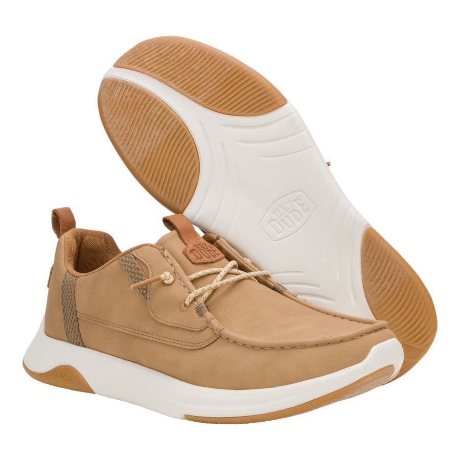Men Wally Drift Classic - Sepia Tint/White | HEYDUDE
