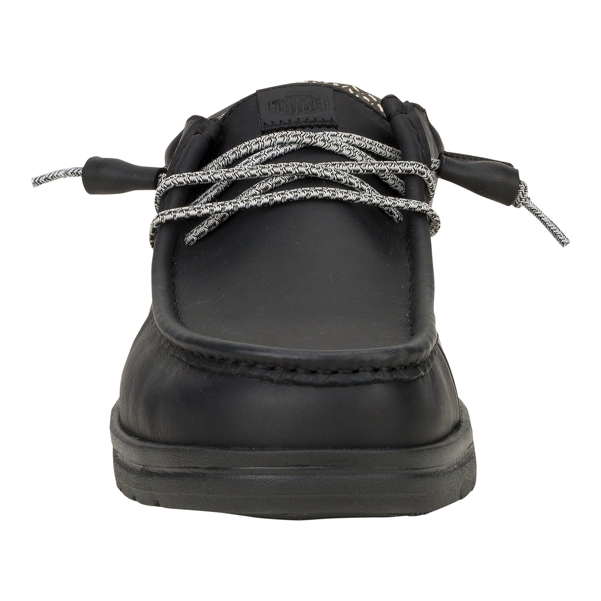 Men Paul Leather - Black | HEYDUDE