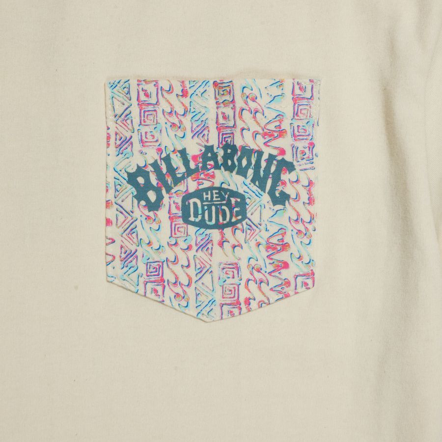 Men HD X Billabong Tee - Egret | HEYDUDE