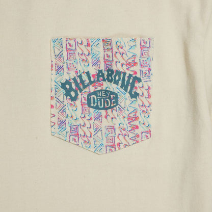 Men HD X Billabong Tee - Egret | HEYDUDE