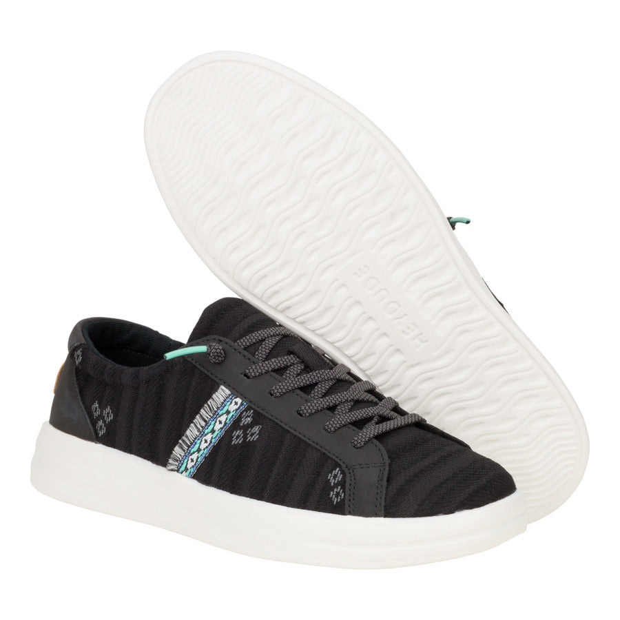 Women Karina Cottage Crochet - Black | HEYDUDE