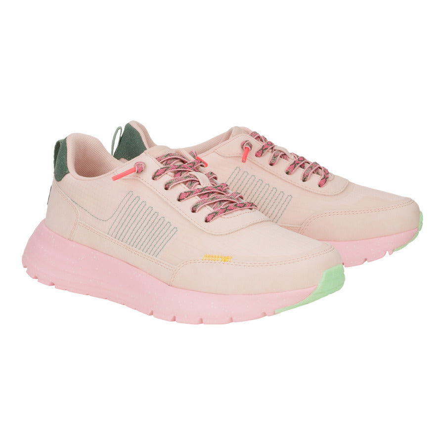 Women Sirocco Alta Womens Friendship Lace - Pale Pink/Multi | HEYDUDE