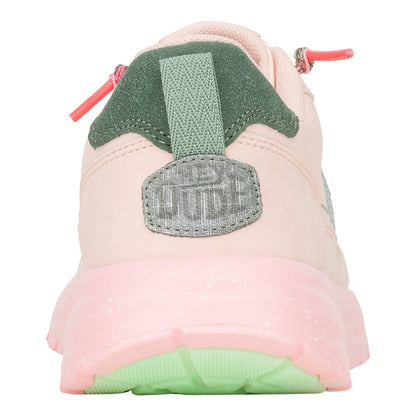Women Sirocco Alta Womens Friendship Lace - Pale Pink/Multi | HEYDUDE