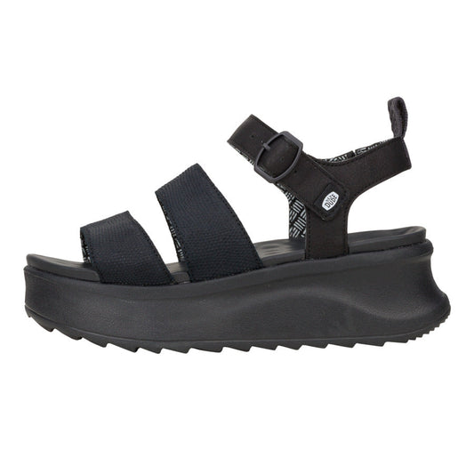 Women Delray Buckle Classic - Black | HEYDUDE