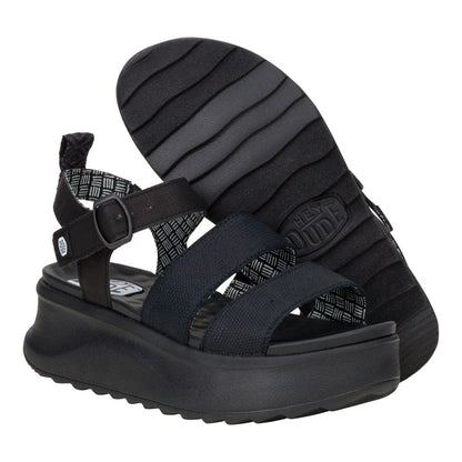 Women Delray Buckle Classic - Black | HEYDUDE