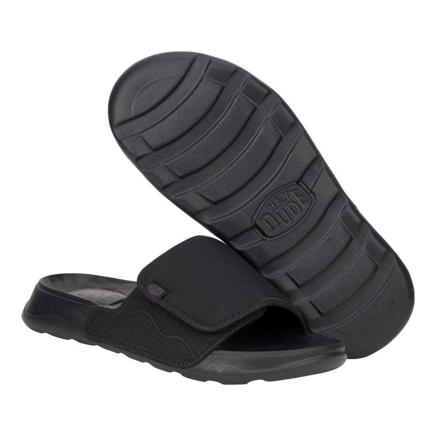 Men South Shore Slide Classic - Black | HEYDUDE