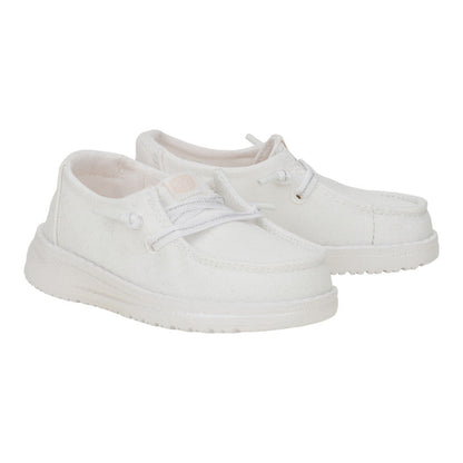 Kids Wendy Toddler Stardust - White | HEYDUDE