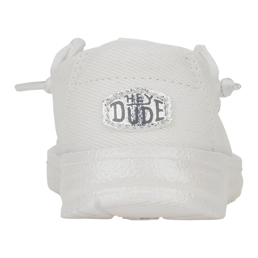 Kids Wendy Toddler Stardust - White | HEYDUDE