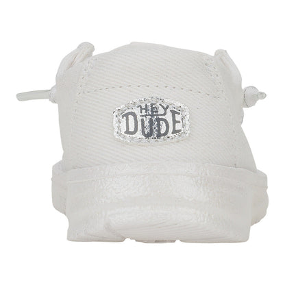 Kids Wendy Toddler Stardust - White | HEYDUDE