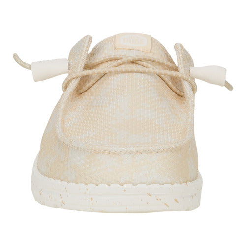 Women Wendy Slip Party Animal - Egret/Wood Ash | HEYDUDE