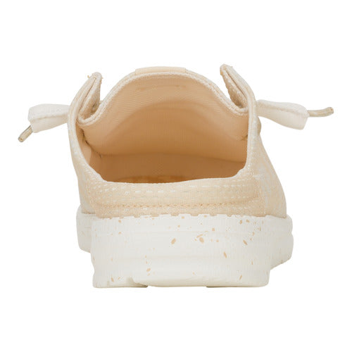 Women Wendy Slip Party Animal - Egret/Wood Ash | HEYDUDE