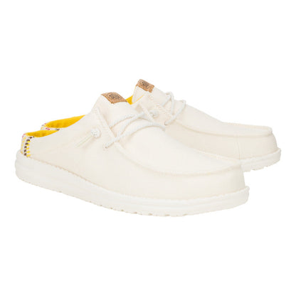 Men Wally Slip Resort - Bright White/Multi | HEYDUDE