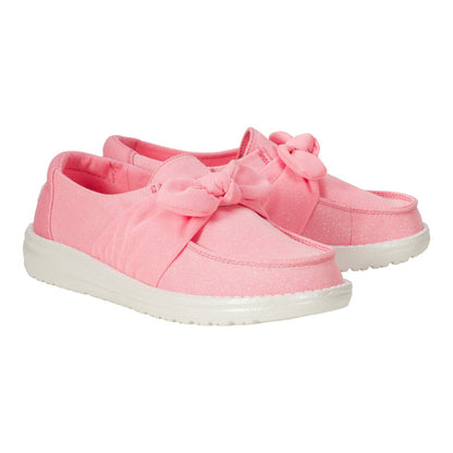 Kids Wendy Bow Youth Stardust - Pink | HEYDUDE