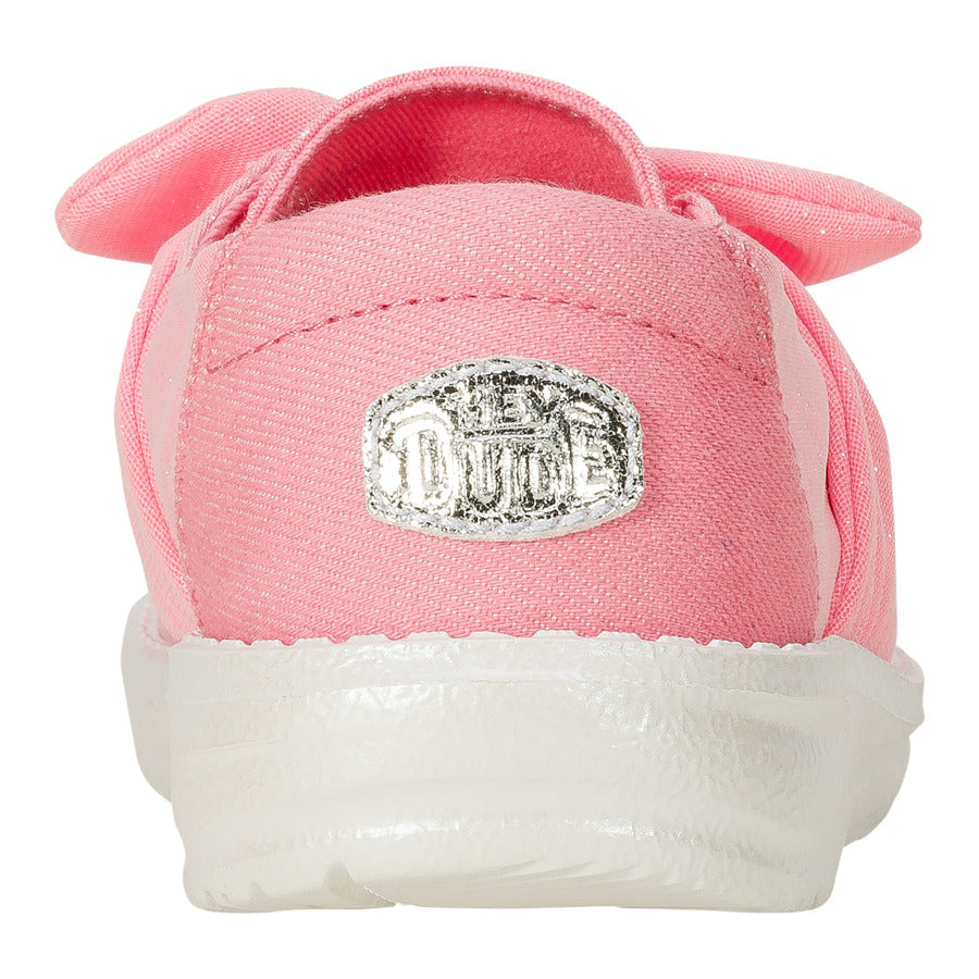 Kids Wendy Bow Youth Stardust - Pink | HEYDUDE