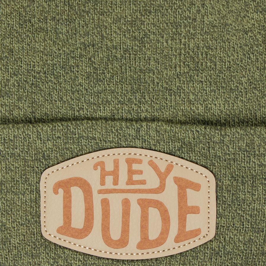 Women|Men HEYDUDE™ Patch Beanie - Pine | HEYDUDE