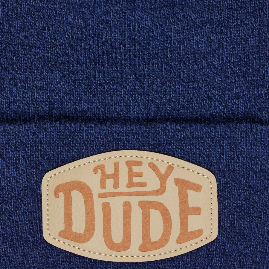 Women|Men HEYDUDE™ Patch Beanie - Navy | HEYDUDE