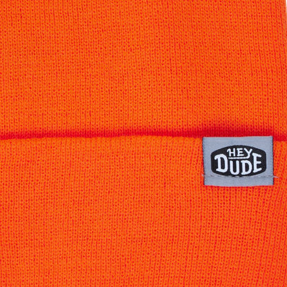Women|Men HEYDUDE™ Cuff Beanie - Orange | HEYDUDE