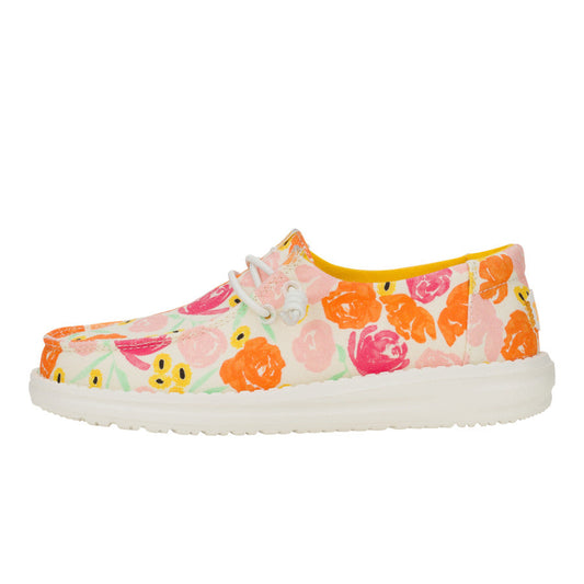 Kids Wendy Youth Watercolors Florals - Multi/Petal Pink | HEYDUDE