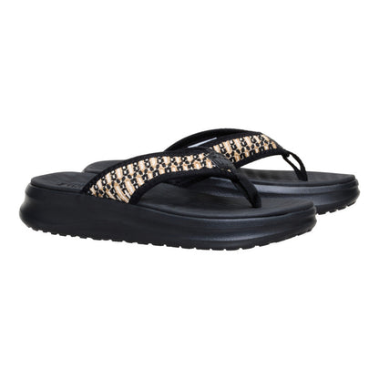 Women Tide Flip  - Black/Black | HEYDUDE