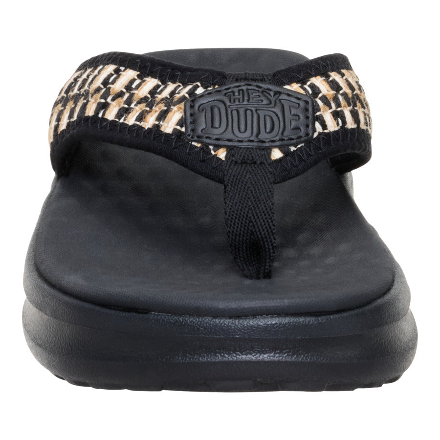 Women Tide Flip  - Black/Black | HEYDUDE