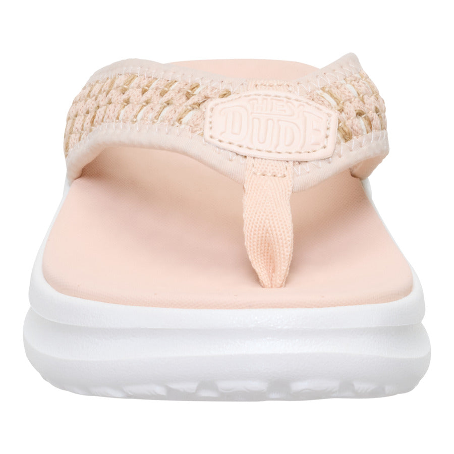 Women Tide Flip  - Champagne/White | HEYDUDE