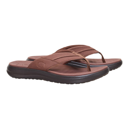 Men Finn Flip - Downtown Brown/Argan Oil | HEYDUDE