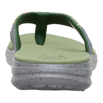 Men Finn Flip - Olive/Granite Grey | HEYDUDE