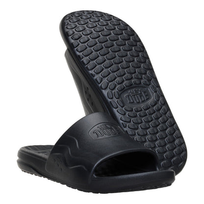Men Wave Slide - Black | HEYDUDE