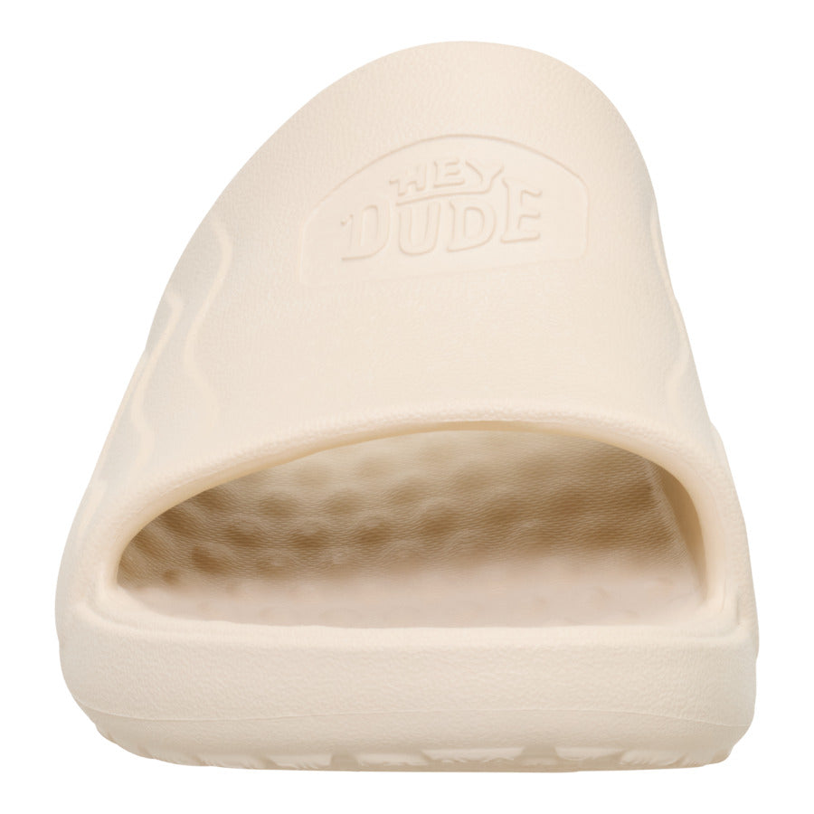 Men Wave Slide - Off White/Bone | HEYDUDE