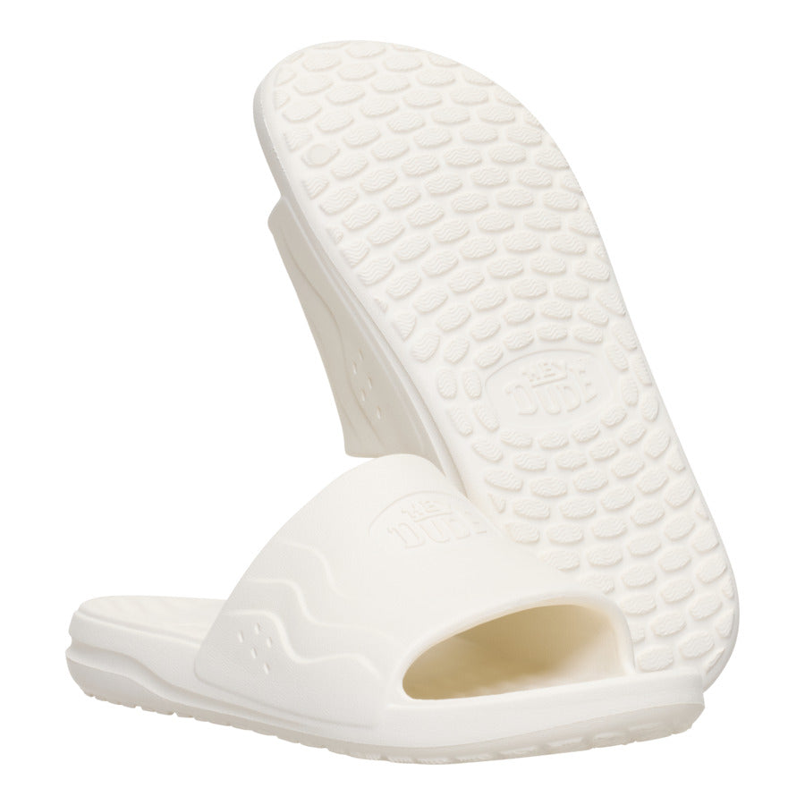 Men Wave Slide - White | HEYDUDE