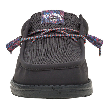 Men Wally Slip Billabong - Black/Multi | HEYDUDE