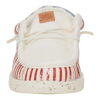 Kids Wally Funk Youth Americana Stars - American Flag | HEYDUDE
