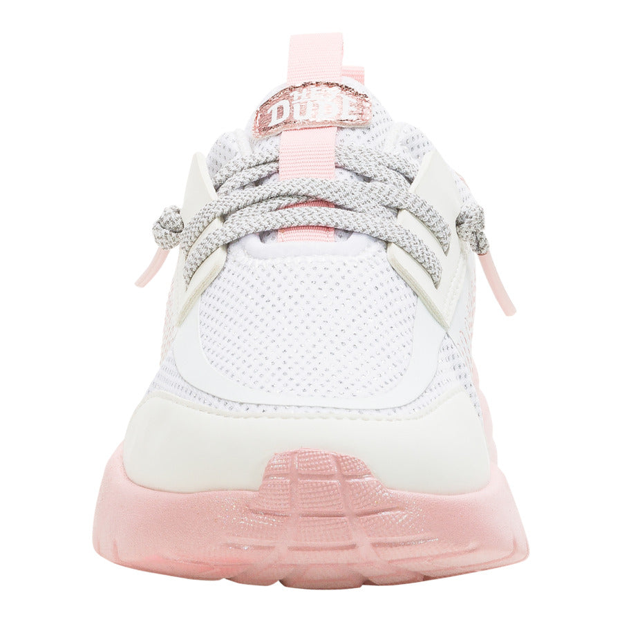 Kids Sirocco Play Youth Pastel Ombre - White/Pink | HEYDUDE