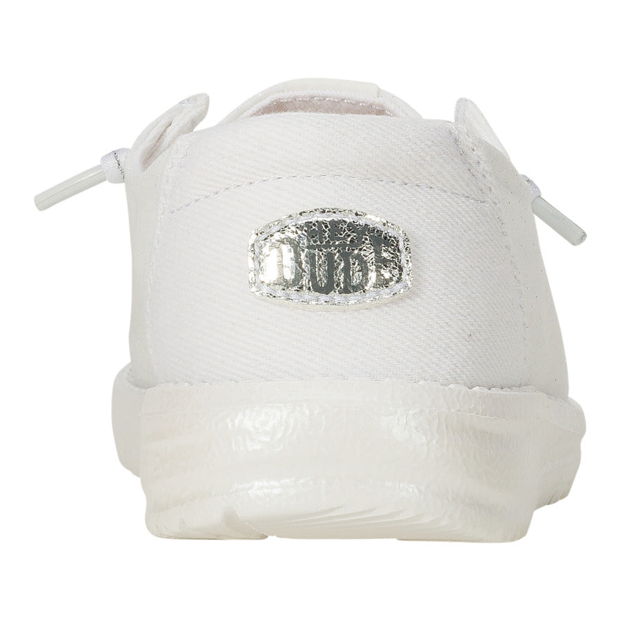 Kids Wendy Youth Stardust - White | HEYDUDE