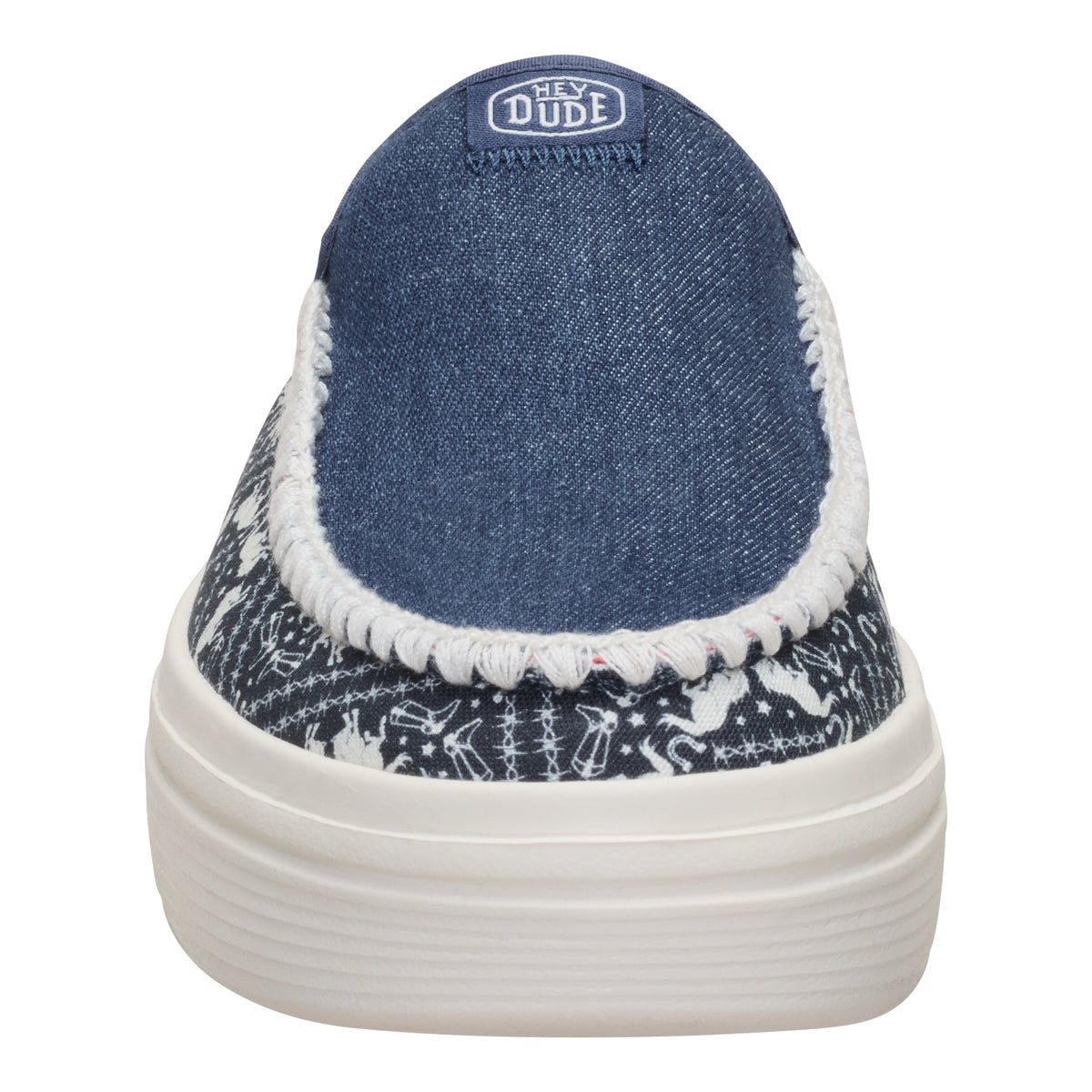 Women Austin Lift Denim Bandana - Blue Denim | HEYDUDE