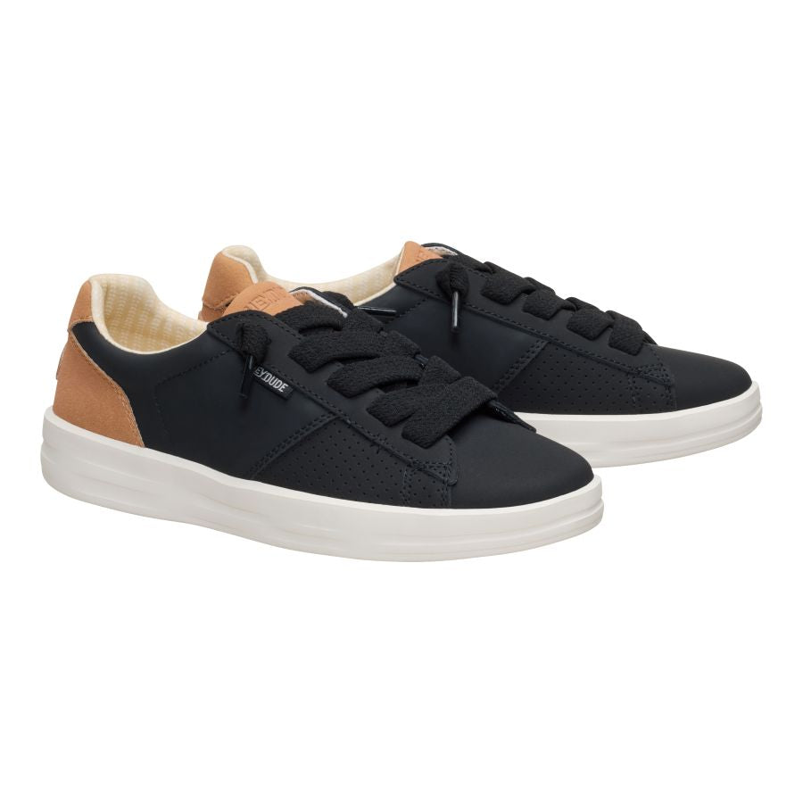 Women Karina Duo Classic - Black/Tan | HEYDUDE